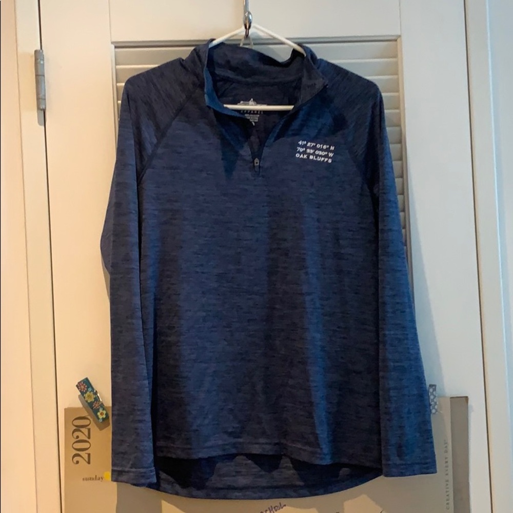 Oak bluffs navy pull over
